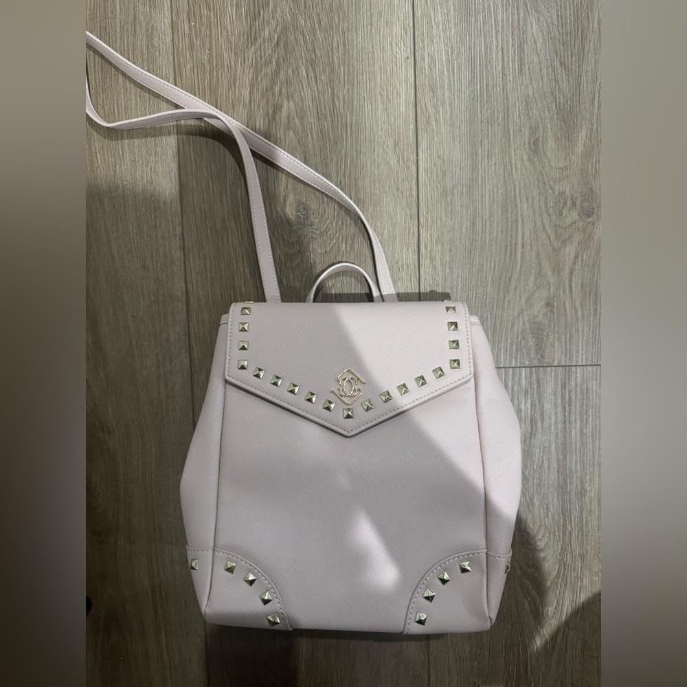 Diana Convertible - Studded Pink Backpack